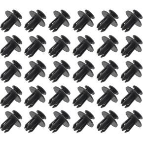 30pcs Hole Fender Liner Bumper Cover Splash Shield Retainer Clip Fastener for Hyundai Kia 86590-28000