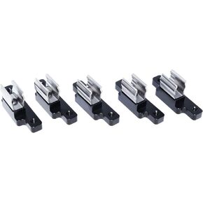 Billet Soft Top Clips Spring Steel (For Geo Tracker/Suzuki Sidekick) (Black, Set of 5)
