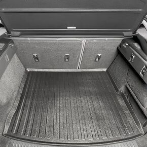 Premium Cargo Liner for Jaguar i Pace Crossover 2019-2024 - 100% Protection - Custom Fit Car Trunk Mat - All-Season Black Cargo Mat - 3D Shaped Laser Measured Trunk Liners for Jaguar i-Pace