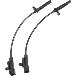 Front Driver and Passenger Side ABS Wheel Speed Sensor Fit for Cadillac SRX 2010-2012 No.15921849 - Pack of 2 Replacement