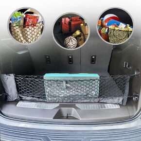 Envelope Style Trunk Cargo Net for GMC Yukon Yukon XL Denali SLE SLT 2015 2016 2017 2018 2019 2020
