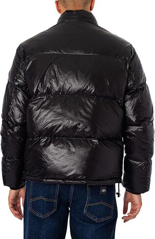 Armani Exchange Men's Ax Icon Hooded Puffer Jacket in Saudi Arabia