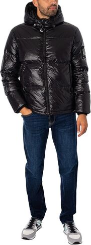 Armani Exchange Men's Ax Icon Hooded Puffer Jacket in Saudi Arabia