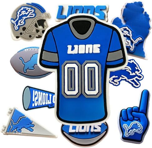 Rugby Shoe Charms PVC Shoe Charms For Shoe Decoration Accessories Bulk Charms Pack Boys Girls Women Teens Kids in Saudi Arabia