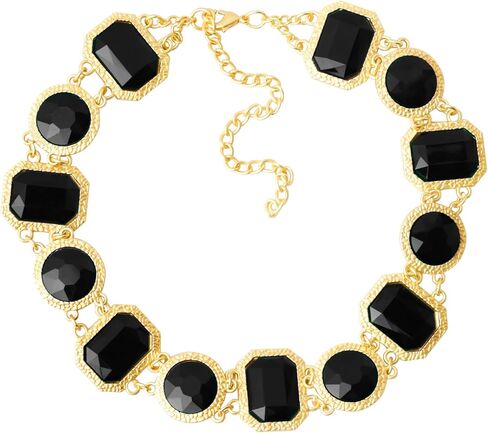 Medieval Victorian Statement Chunky Charm Necklace for Women, Byzantine Costume Jewelry for Women in Saudi Arabia