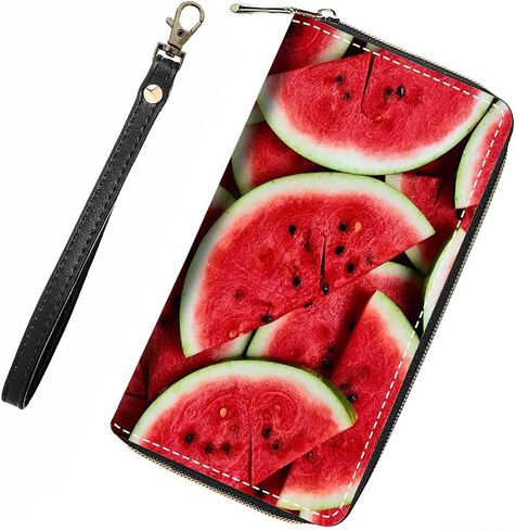 American Flag Cross Wallet for Women with Credit Card Holder Coin Money Clip PU Leather Zip Around Clutch Wallet in Kuwait