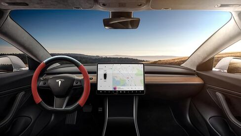 Steering Wheel Cover for Tesla Model Y and Model 3 Small Size 14 Inch D Shaped, Microfiber Leather Patched Carbon Fiber Soft Touch Anti Slip & Odor Free,Red in Saudi Arabia