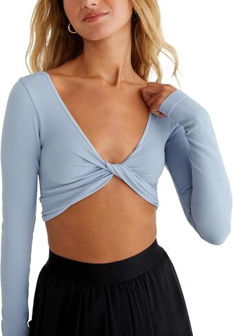 AEROPOSTALE Women's Seamless Wear 3-Way V-Neck Tiny Top in Saudi Arabia