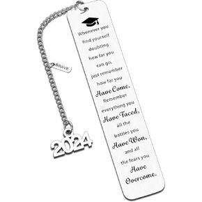 2024 Graduation Gifts for Her Him Bookmark Class of 2024 Gifts for Students Middle High School Senior College Graduation Gifts for Teen Boys Girls Grad Gifts for Nurse PhD Master Degree Law School