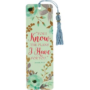 For I Know the Plans I Have for You Beaded Bookmark in Kuwait