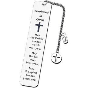 Confirmation Gifts for Teenage Girls Boys, Christian Gifts for Women Men 2024, Easter Gifts for Girls Boys, Bookmark Religious Gifts for Women, Baptism Gifts for Girl Boys Graduation Gifts for Him Her
