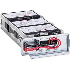 CyberPower RB1290X3L Replacement Battery Cartridge, Maintenance-Free, User Installable,Black/Silver