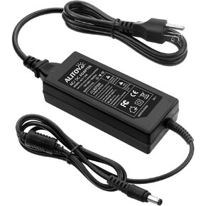 ALITOVE 12V Power Supply 6A 72W AC to DC Adapter 100~240V AC to DC 12 Volt 6 Amp Converter 12 vdc 6A 5.8A 5.5A 5.2A Transformer 5.5mmx 2.5mm 2.1mm Plug for LED Strip Light CCTV Camera DC Pump Fan