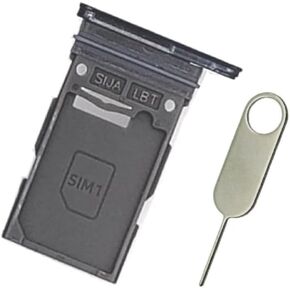 Replacement Single SIM Card Tray for Samsung Galaxy S23 S911U S911U1 / S23 Plus S916U S916U1 - USA Version (Phantom Black)
