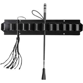 Horse Whip Crop Holder Rack Wall Mounted for Horse Stables Durable Storage Organizer Crop Holder Whip Rack