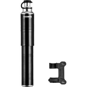 ROCKBROS Mini Bike Pump Portable Bike Tire Pump 110/150 PSI Fits Presta and Schrader Bike Air Pump