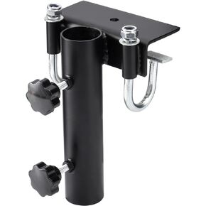Truck Bed Flag Pole Mount, Universal No Drilling Truck Flagpole Holder fits Up to 1.5" Pole