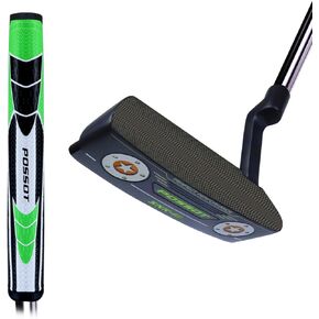 POSSOT Golf Putter CNC Milled Premium Putter Golf Beautiful Screw Decoration Putter Head Sturdy Putter Shaft Right Handed Perfect Alignment Legal for Tournament Play