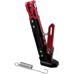 Motorcycle Kickstand Adjustable Tripod Holder Universal Aluminum Motor Scooter Modified Foot Side Stand Motorcycle Accessories