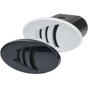 Marinco 10079 12V Drop-in H Horn with Black and White Grills
