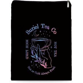 Suriel Tea Co Book Sleeve Bookish Gift Bookworm Gift Book Cover for Book Lover, Velaris City of Starlight Book Cover Bookish Gift for Girl Men Women (Suriel Tea Co-11013) in Kuwait