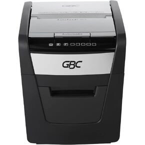 GBC Paper Shredder, Auto Feed+, 300 Sheet Capacity, Super Cross-Cut, Office Shredder, 300X (WSM1757608)