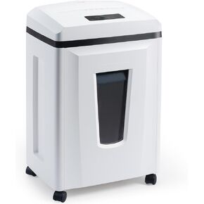 آلة تقطيع الورق ذات القطع الصغيرة: 3/64 بوصة × 3/64 بوصة 1 × 1 مم P7 آلة تقطيع شديدة التحمل للمكتب المنزلي 6 أوراق، بطاقة ائتمان تمزيق تجارية 56 ديسيبل/دبابيس/أقراص مضغوطة/أقراص DVD، تعمل لمدة 25 دقيقة مع حاوية سعة 6 جالون in Kuwait