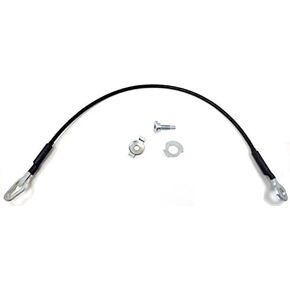 PT Auto Warehouse TC-FO002 - Tailgate Cable, 23 1/2" Length, Replaces # 4L3Z-5443053-AA, 4L3Z-5443052-AA, 4L3Z5443053AA, 4L3Z5443052AA