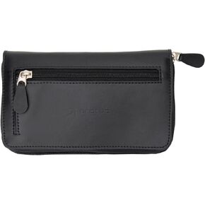 Protec Trumpet/Small Brass Multiple (4-Piece) Leather Mouthpiece Pouch with Zipper Closure, Model L221