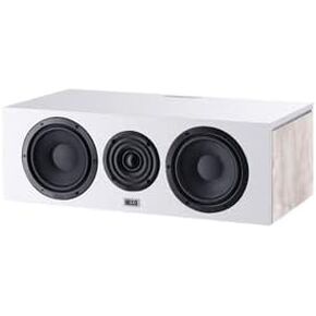 HECO Aurora Center 30 2-Way, 5" Center Channel Speaker for Crisp, Clear Dialogue in White