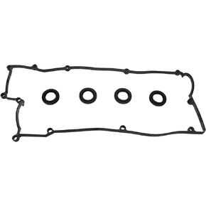Valve Cover Gasket with Spark Plug Seals for 2006-2011 Hyundai Accent Kia Rio Rio5 1.6L 2244126801 2244323001