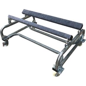 قارب lukar Watercraft PWC Dolly، 49 بوصة × 34 بوصة × 21.5 بوصة، عربة مقطورة مائية، مع 4 عجلات (2 مع فرامل)، مغطاة بالسجاد لمنع الخدش، سعة قصوى 1000 رطل in Kuwait