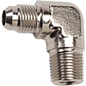 RUSSELL/EDEL 660841 Endura -6AN 90-Degree Flare to 3/8" Pipe Adapter Fitting