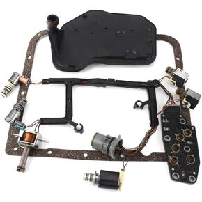 4L60E Transmission Solenoid Kit W/Harness Compatible With GM 1993-2002 PWM Set