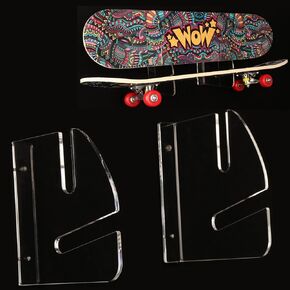 حامل لوح التزلج من QiXin على الحائط، رف عرض لوح التزلج على الحائط، رف تخزين لوح التزلج لعرض سطح لوح التزلج وتأثير التخزين العائم in Kuwait