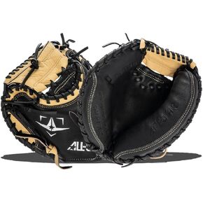 All Star Youth Future Star 31.5" Baseball Catchers Mitt Closed Web Black/Tan 31.5 Left Hand