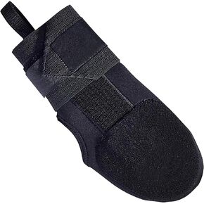 Baseball Sliding Mitt Glove for Hand Protection Neoprene Universal Sliding Mitt Softball Baseball Hand Guard for Either Hand Infield Training Glove Elastic Compression Strap (Left Hand, Black
