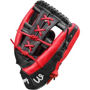 WISDMERY Full Grain Leather Baseball Softball Glove Adult Youth Infield Outfield
