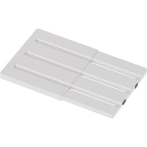 Adjust-A-Shelf Locker Shelf, Extends to Fit Your Locker, Easy to Use, Perfect for School, Office, Gym, (1, Black)
