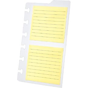 Ampad Wide-Ruled Refill Sheets for Ampad Versa Crossover Notebook, 5.5 x 8.5 Inch Size, White, 40 Sheets (25-621)