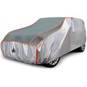 Sojoy Anti-Hail Car Cover Thickened Windshield Snow Cover Multi-Layered EVA Hail Jacket Car Cove, All Weather Protection Hail Car Protector Blanket for SUV Up to 220"