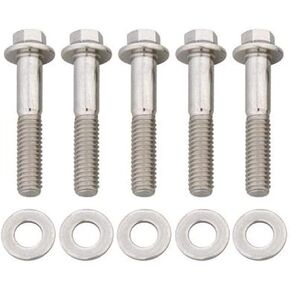 ARP 625-1750 Stainless Steel 3/8-16" RH Thread 1.750" UHL 6-Point Bolt with 7/16" Socket and Washer, (Set of 5)