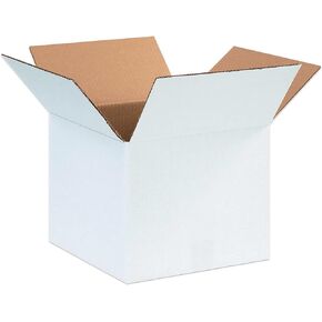AVIDITI White Shipping Boxes 12"L x 10"W x 6"H (25 Pack) Small Medium Mailing Box for Small Business Packaging, Mailers, Gifts & Storage
