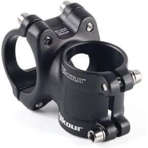 7 Degree Bike Stem Short Bicycle Stem 35mm Handlebar Riser Extender for Road Bike, Mountain Bike, MTB, BMX, Cycling