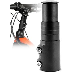 RainFlowwer Bike Stem 28.6mm (1-1/8"), 120mm Aluminum Adapter Adjustable Alloy Handlebar Stem Riser for Mountain Bike, Road Bike, MTB, BMX