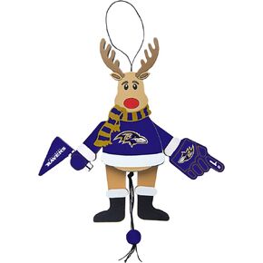 NFL Wooden Cheer Ornament
