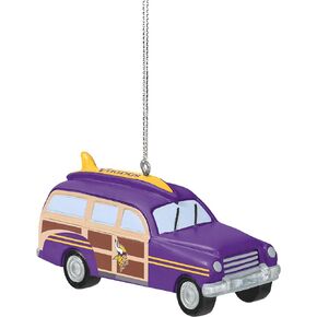 foco NFL Unisex-Adult NFL Team Logo Holiday Tree Station Wagon Ornament