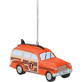 زينة Foco NFL للجنسين للبالغين من الجنسين بشعار فريق Holiday Tree Station Wagon in Kuwait