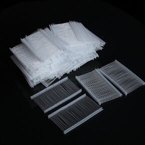 Winnerbe 5000Pcs 50mm 2" Standard Attachments Clothing Garment Price Label Tagging Tagger Tag Gun Barbs