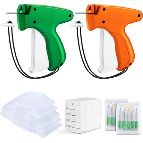 ELECLAND 2262 Pcs Tagging Gun for Clothing Kit Clothes Tagging Applicator Retail Price Gun with Labels, Barbs Fasteners, Extra Needles